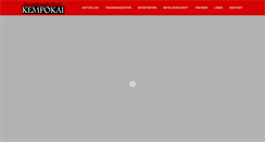 Desktop Screenshot of kempokai.de